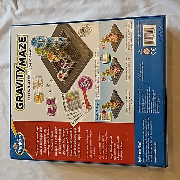 Thinkfun Gravity Maze: Falling Marble Logic Game - Picture 5 of 5